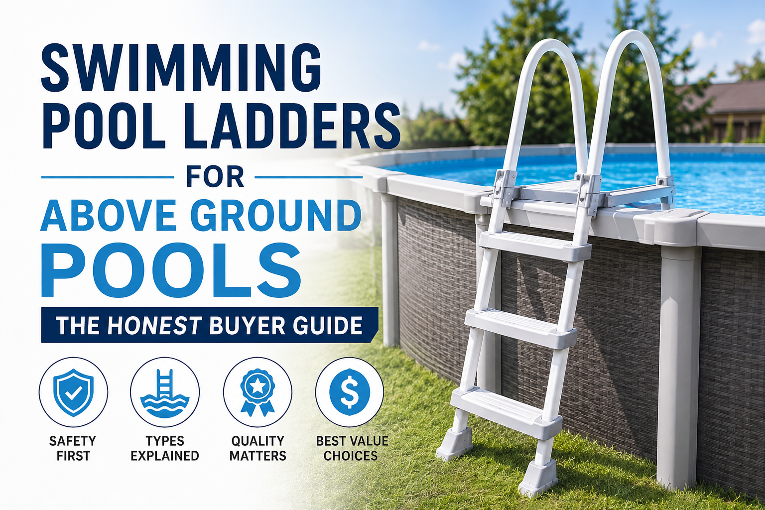 Swimming Pool Ladders for above ground pools